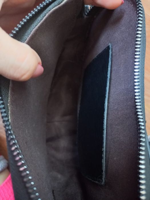 Кожанная маленькая сумка