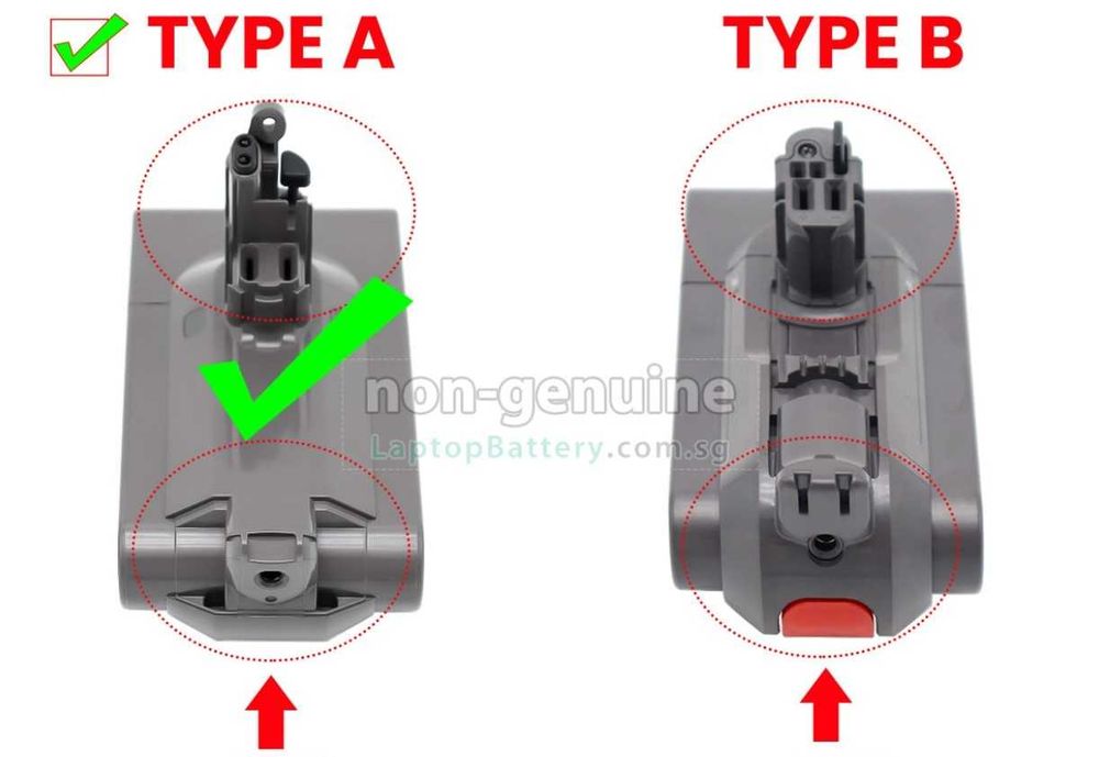 Нова батерия за прахосмукачка Dyson V11