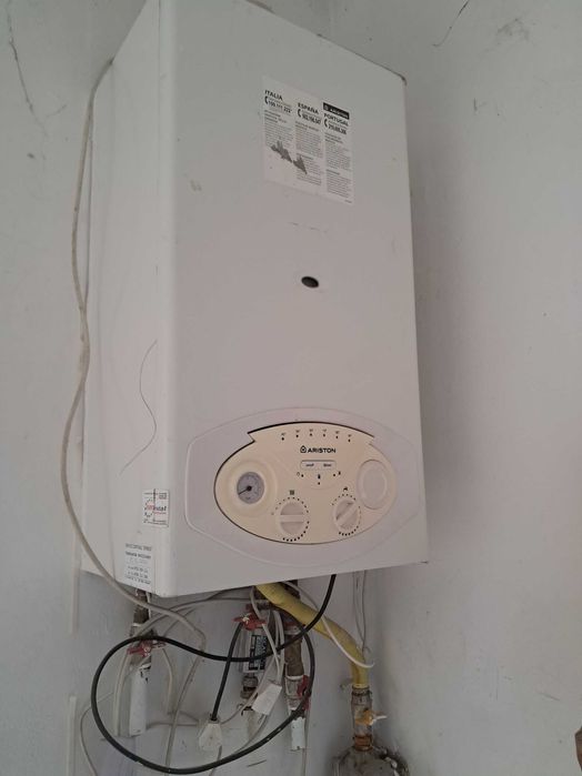 centrala pe gaz ,functionabila