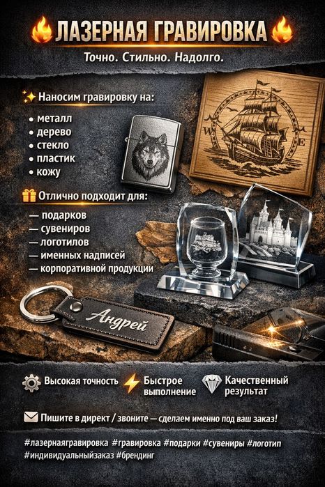 Лазерная гравировка