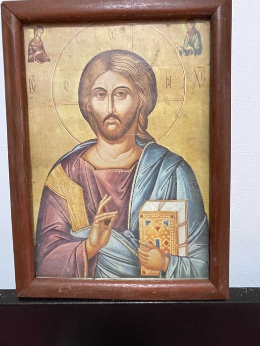 icoana veche dim lat 21 cm  lung 27 cm icoana veche