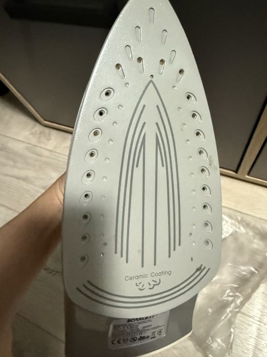 Утюг в рабочем состоянии