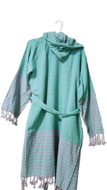 Halat de baie, plaja si SPA-bumbac/usor si absorbant de tip peshtemal