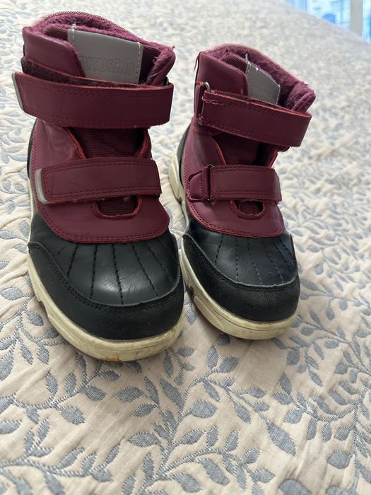 Осенние сапоги на девочку