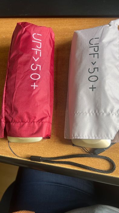 Мини чадър за дъжд и слънце, удобен за чантата, лек