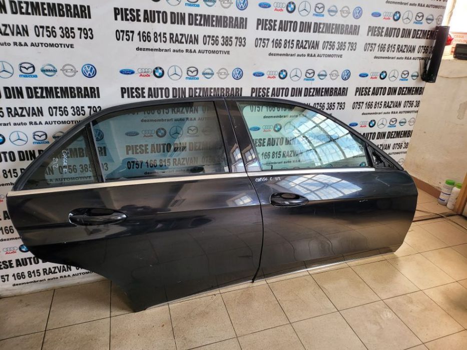 Usa Portiera Dreapta Fata Spate Mercedes E Class W212 Facelift Negre Livram Oriunde