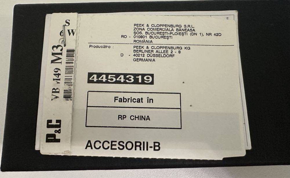 Papion Montego barbati culoare visiuniu