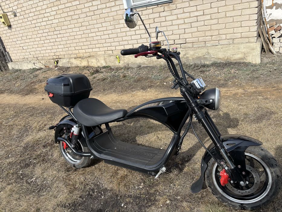 Электро скутер citycoco harley chopper