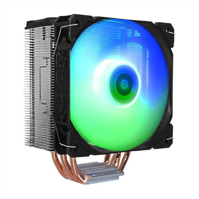 Cooler CPU Aer Noua Ena ARGB TDP 180W 4 tuburi contact direct,ventilator PWM adresabil 120mm,Intel 1700 1200 115x 1366 2011 AMD AM5 AM4 AM3 FM2