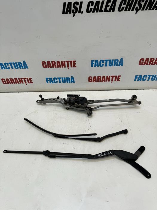 Ansamblu ghidaje motoras stergator brat stergator fata E Class w212