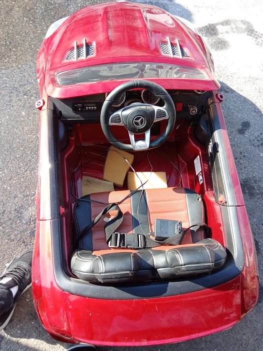 Masinunta Mercedes electrica pentru copii balansoar copii și motoreta