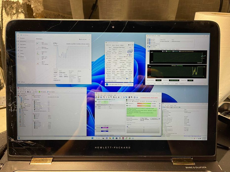 Laptop HP Spectre x360 13-4154NB – i5-6200U 8GB RAM SSD 256GB Intel HD