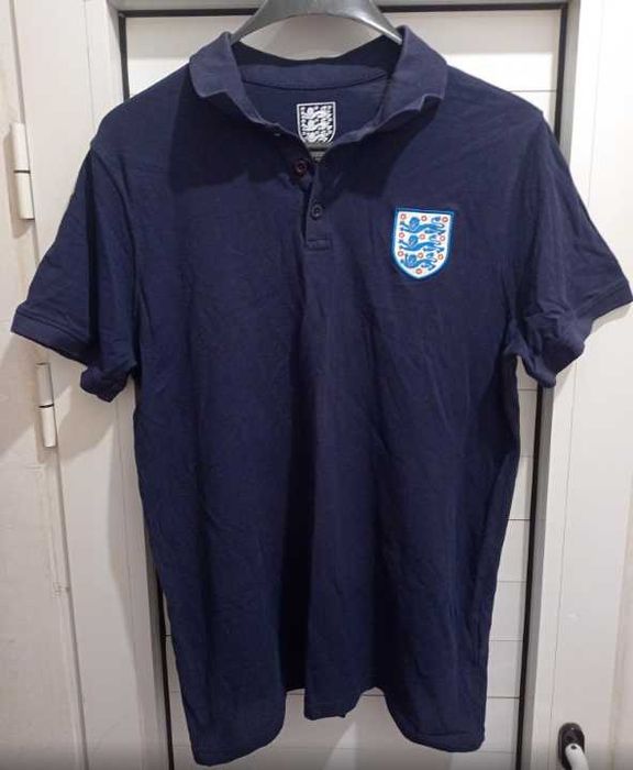 Оригинална фланелка с яка на Англия