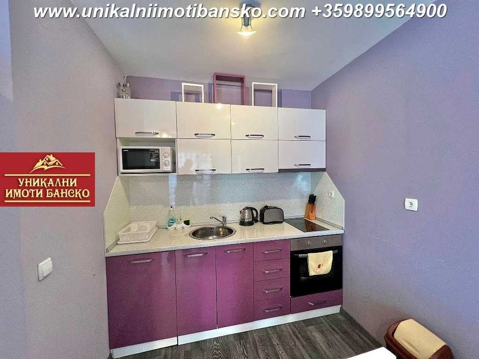 На 2 минути пеша от лифта! Тристаен апартамент за продажба в Банско