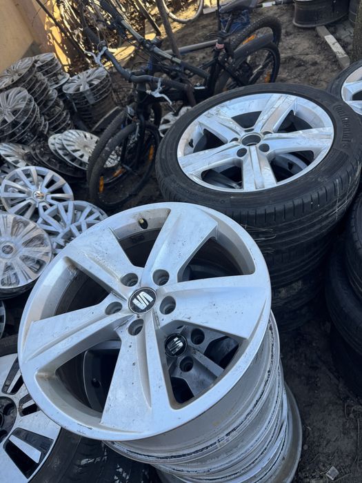 Vand Jante \ Roți aliaj  Audi Skoda 5x112  Vw r16 Mercedes r20 logan