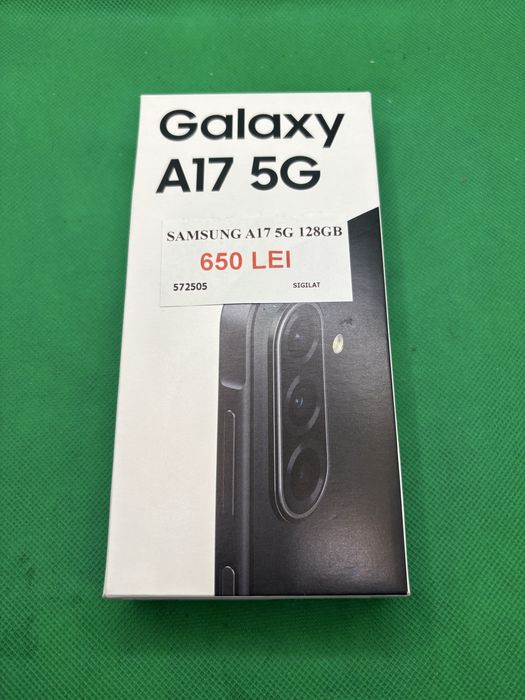 SAMSUNG A17 5G 128gb SIGILAT •Amanet Lazar Crangasi •57250
