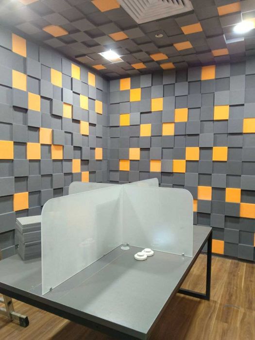 Студийный акустический поролон (шумоизоляция, шумоподавление)