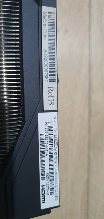 RX Vega56 8GB Sapphire Pulse
