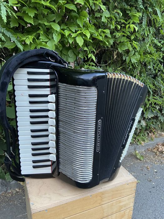 Acordeon nemtesc Cantulia cu 96 de basi ton de orga