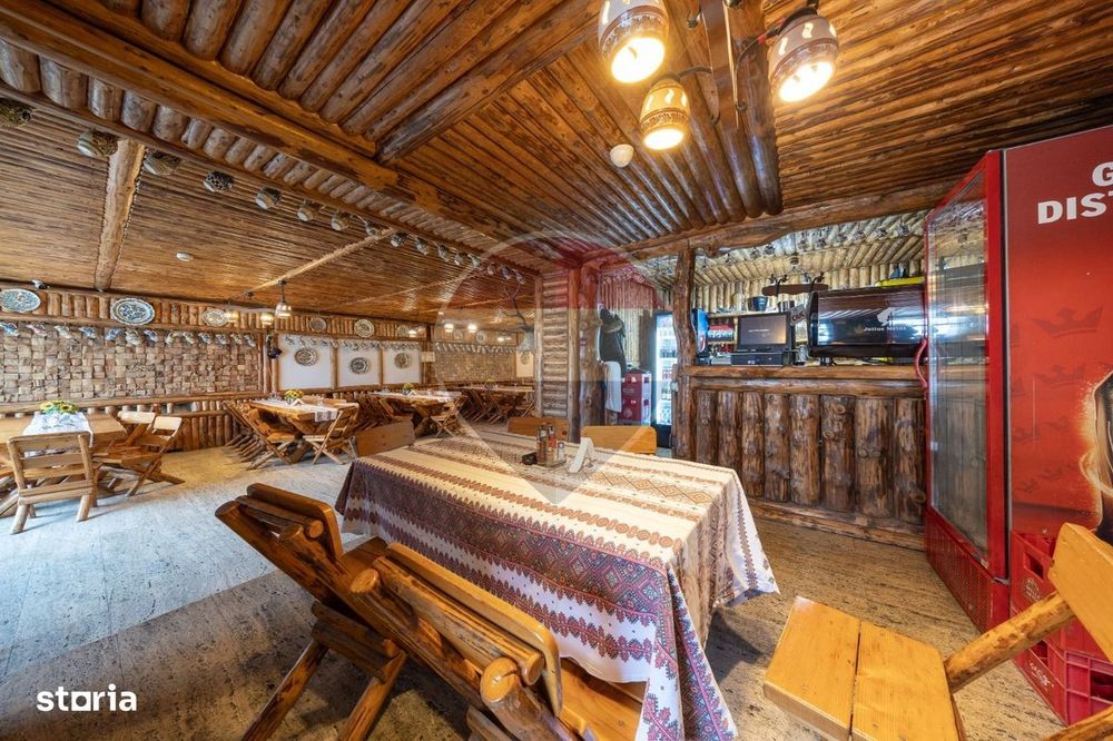 Pensiune cu restaurant și spații comerciale, central Râșnov