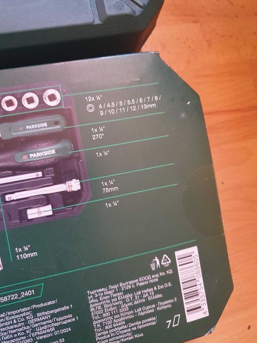 Trusa biti cu clicket 1/4 si tubulare Euri