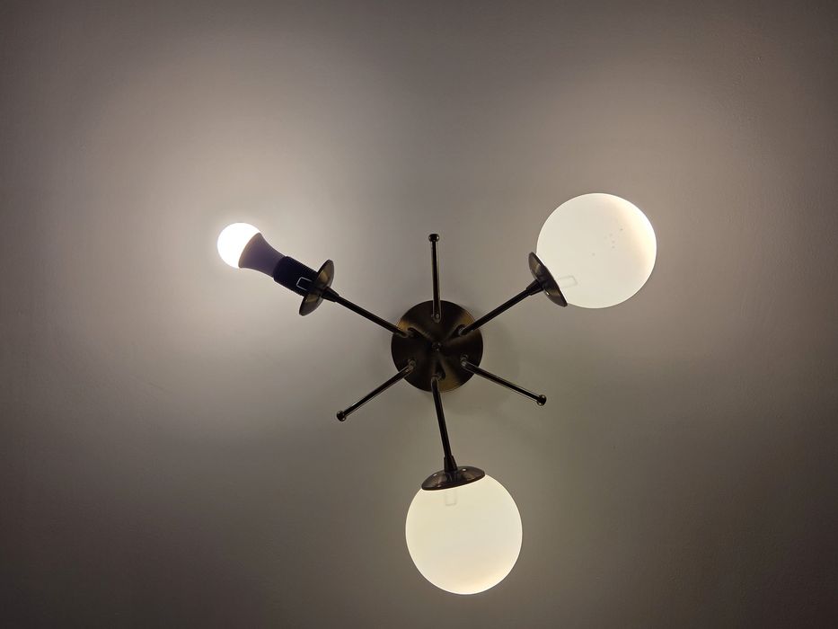 Lustra living 3 abajururi