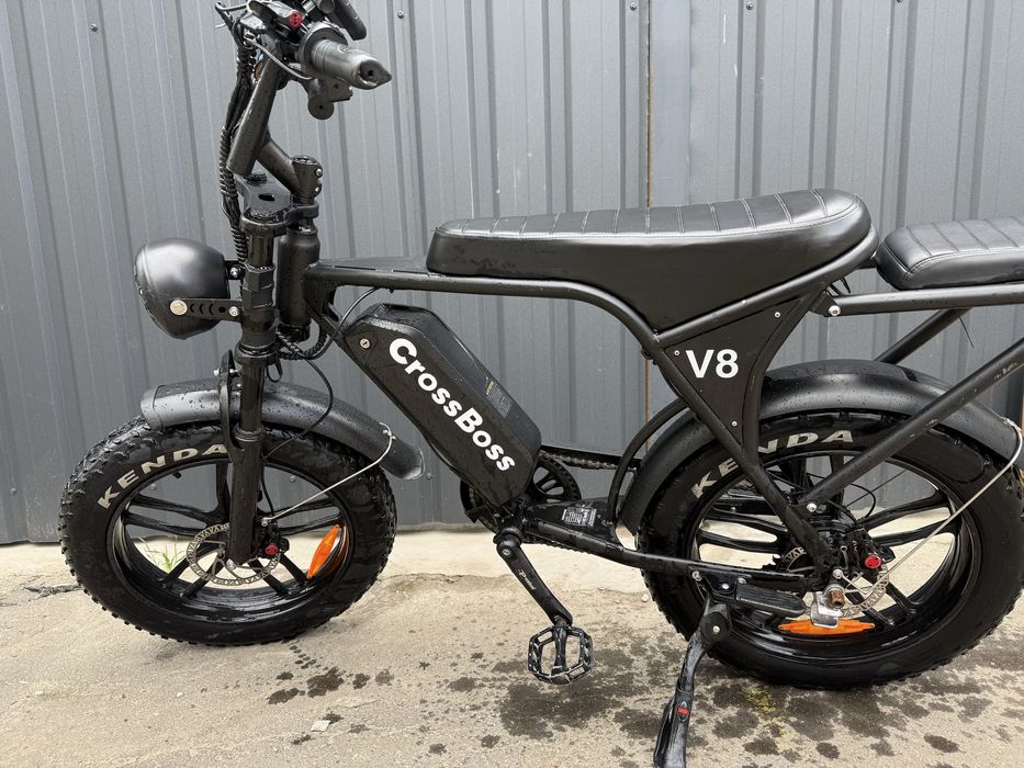 Bicicleta electrica crossboss v8