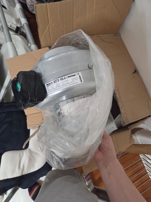 Это канальный вентилятор BVN BDTX 160-AI.