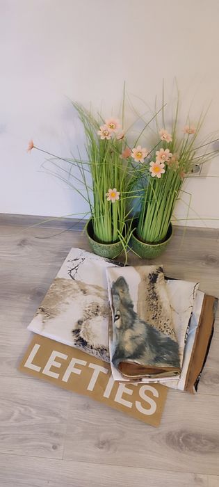 Lenjerie de pat animal print, doua fete, 100%bumbac satinat