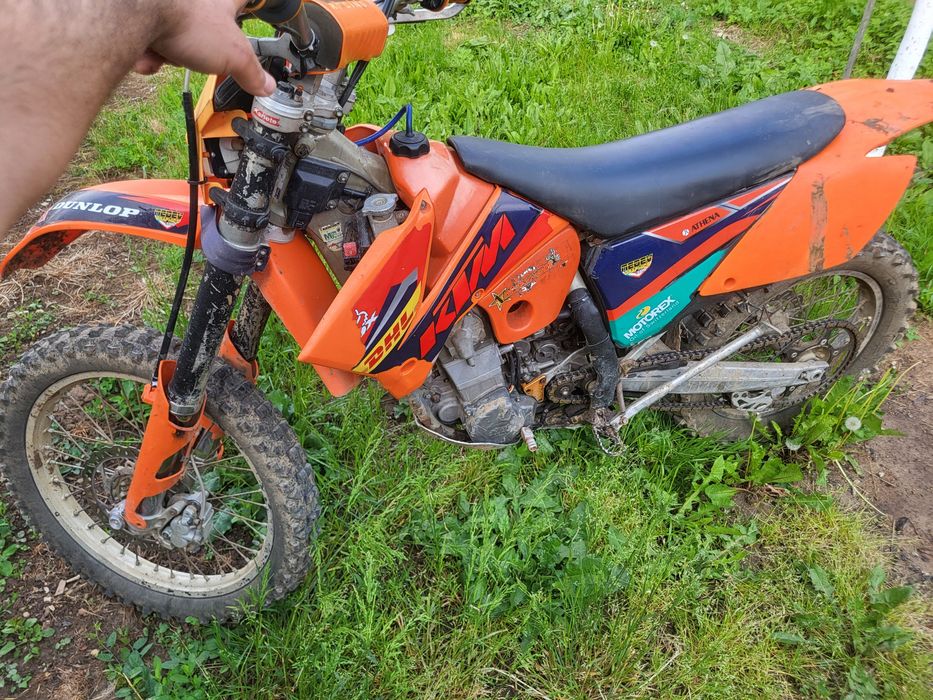 Ktm exc 525 с платени документи!