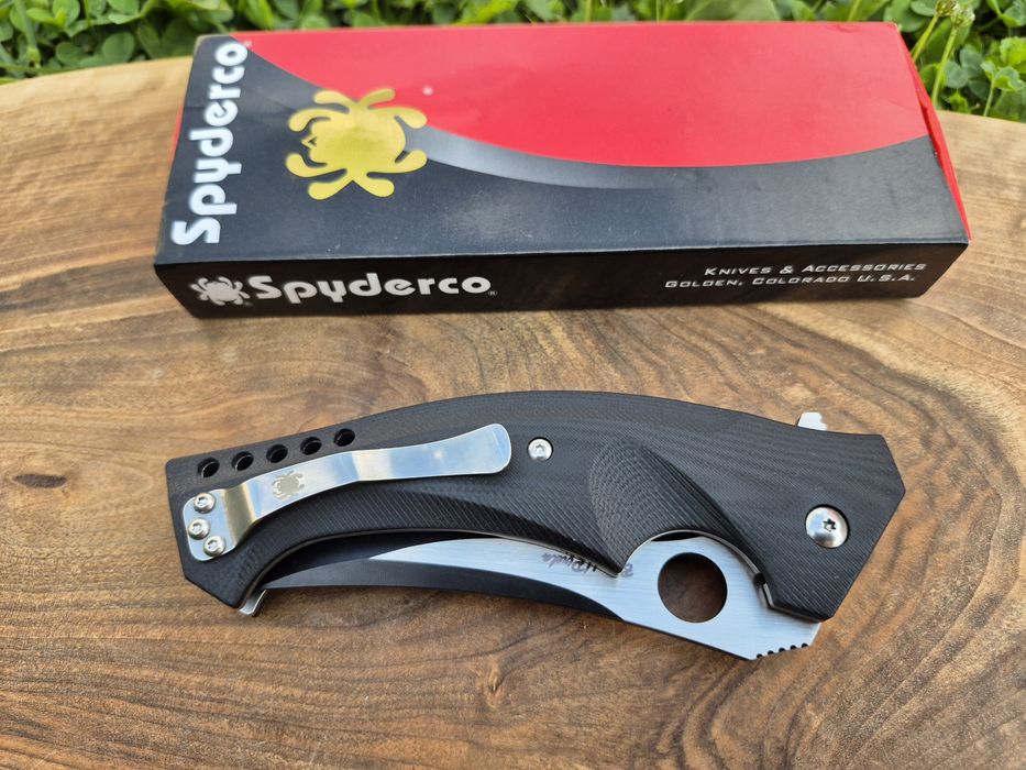Сгъваем нож Spyderco Brend/Pirela Mamba ,flipper C196