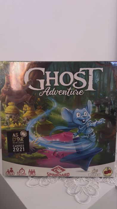 Ghost Adventure – Spinboard | Joc de societate | NOU, SIGILAT  Vând jocul de societate Ghost Adventure