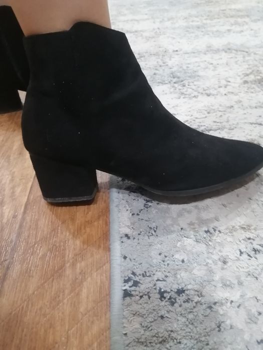 Натурал замш осенный етік.