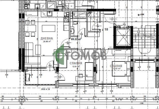 Просторен тристаен апартамент в кв. Самара 3