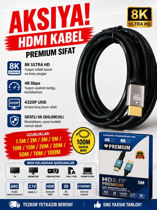 Акция! Быстрая достовка есть! HDMI кабель! HDMI KABEL! ЖДМИ ВГА ЛАН!