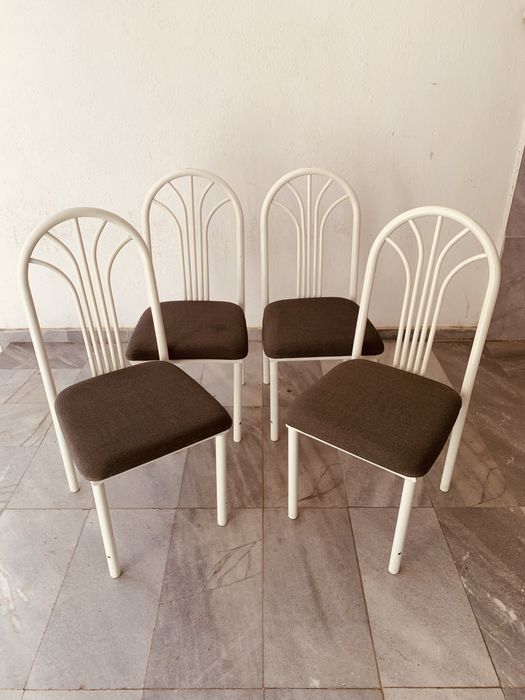 Шведски ретро комплект тръбни столове