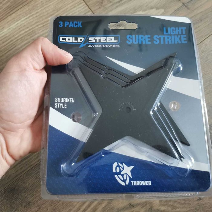 Шурикени (звезди) за хвърляне Cold Steel Sure Strike (3 Pack)