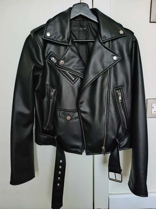 Нови палта Zara и кожено яке - отлично състояние