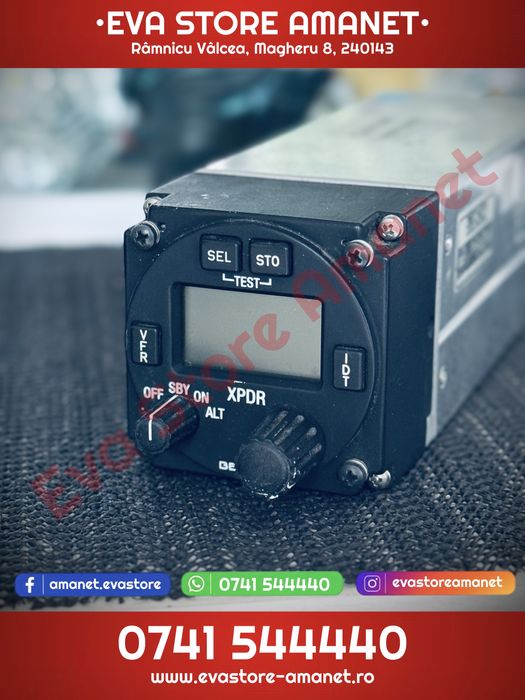 Transponder Becker BXP6401-1-(01) Mode S Level 2es Ameri-King AK-350 encoder Antenă + Cablaj incluse