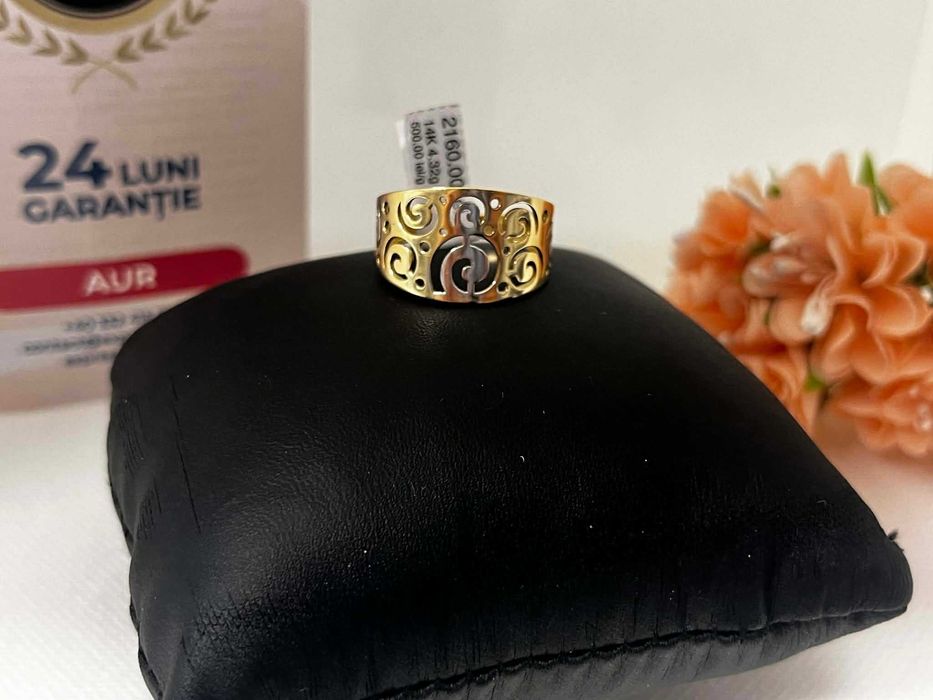 Inel Aur 14k 4.32g (AG16 Moldova b32629)-Garantie 2 ani!