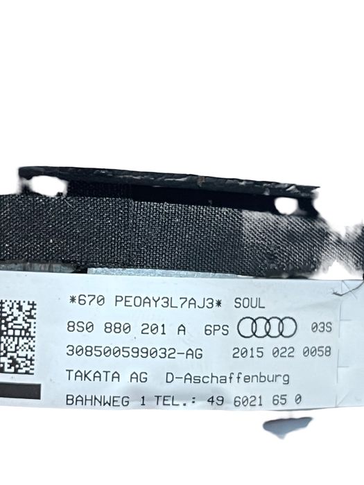 Airbag Volan Audi Tt Iii Coupe Fv3, 8S 2014 -> 8S0880201A
