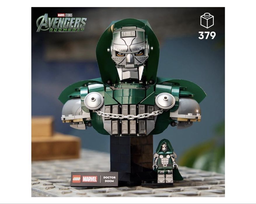 Lego Marvel Бюст Доктора Дума