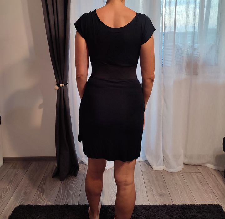 Rochie neagra eleganta pentru ocazii, evenimente