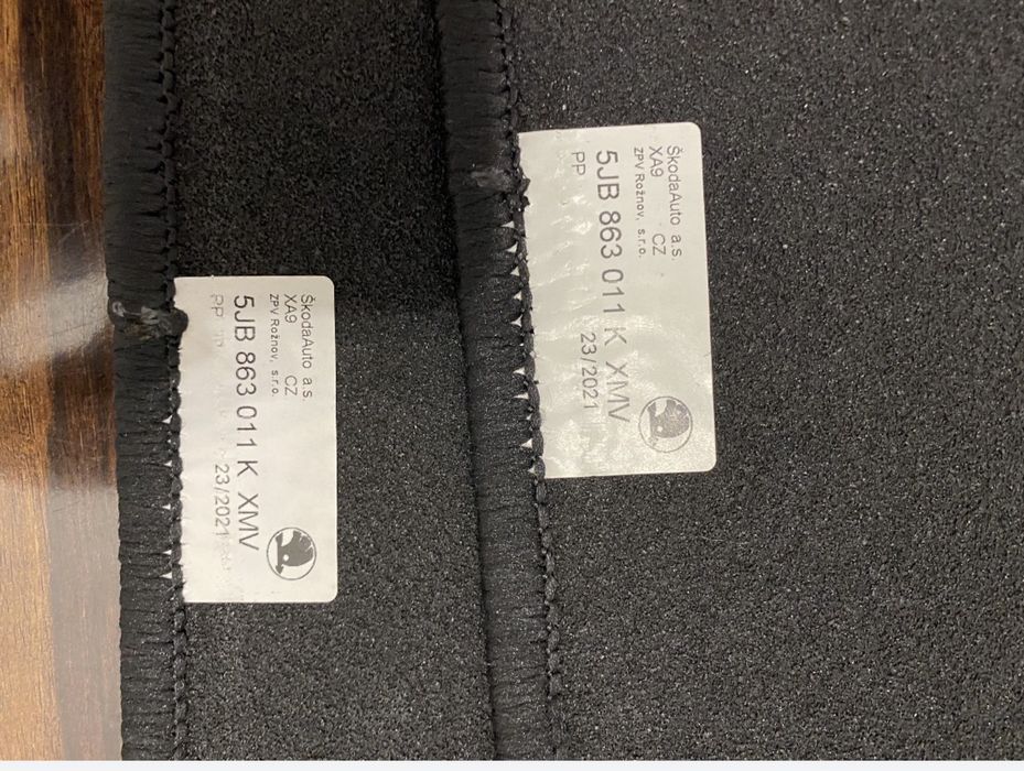 Коврики ворсовые для VW POLO