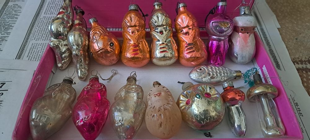 Ёлочные  Аксессуары  СССР.