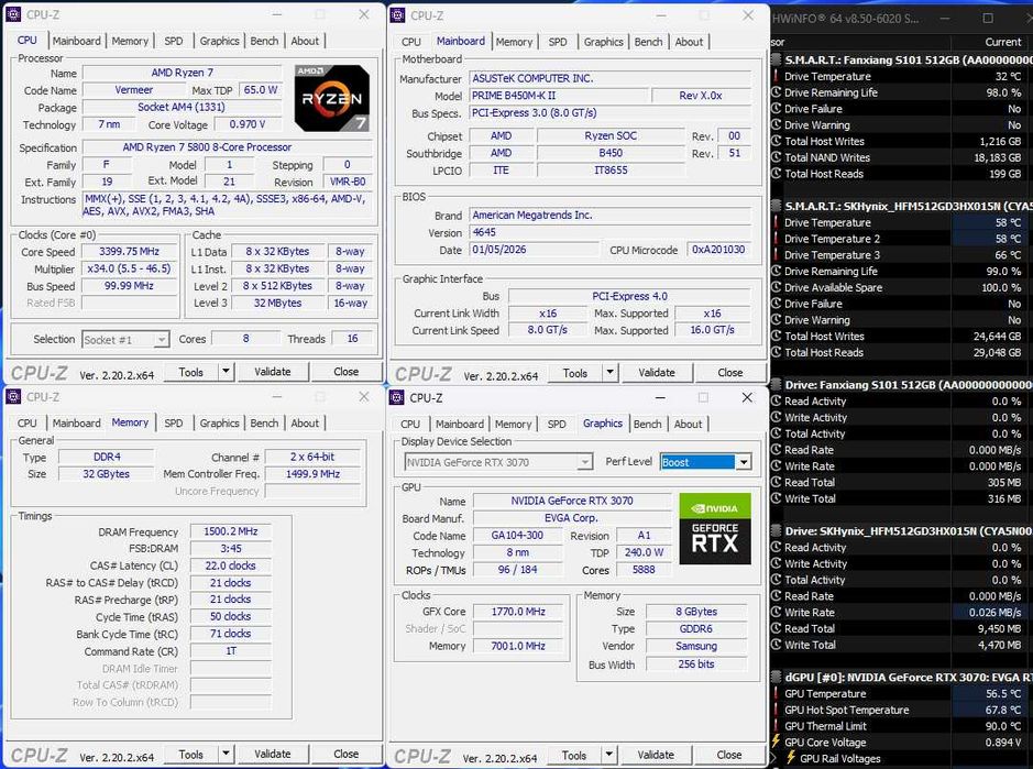 PC Gaming AMD Ryzen 7 5800 | NVIDIA RTX 3070 8GB | 32GB RAM | 1TB SSD | ARGB