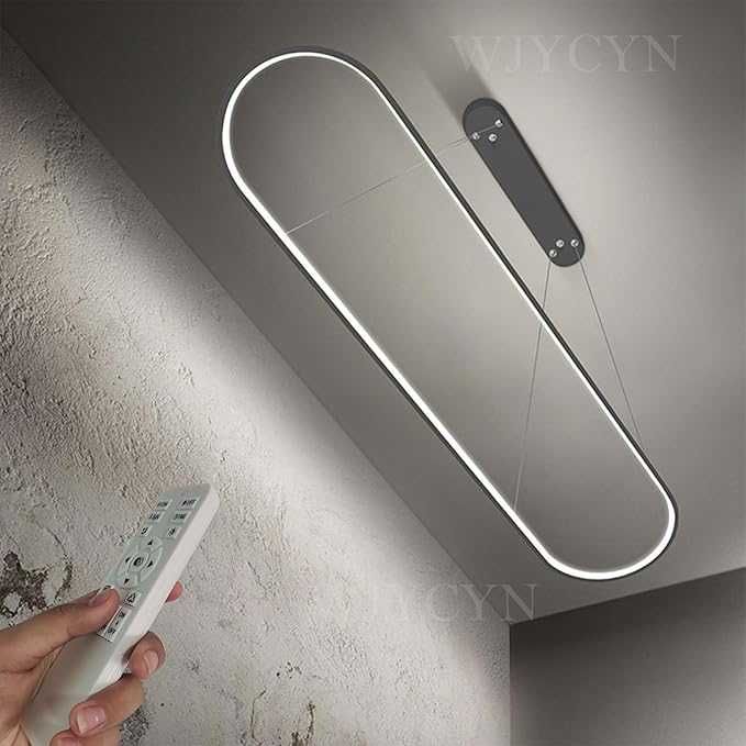 Лед LED висящ полилей, лампа за трапезна маса с дистанционно 203-1,2