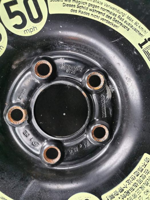 Резервни гуми "патерици" за Мерцедес , Ауди, БМВ, Пежо и други