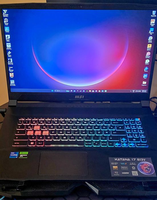 Laptop, Gaming, MSI KATANA 17 B13V