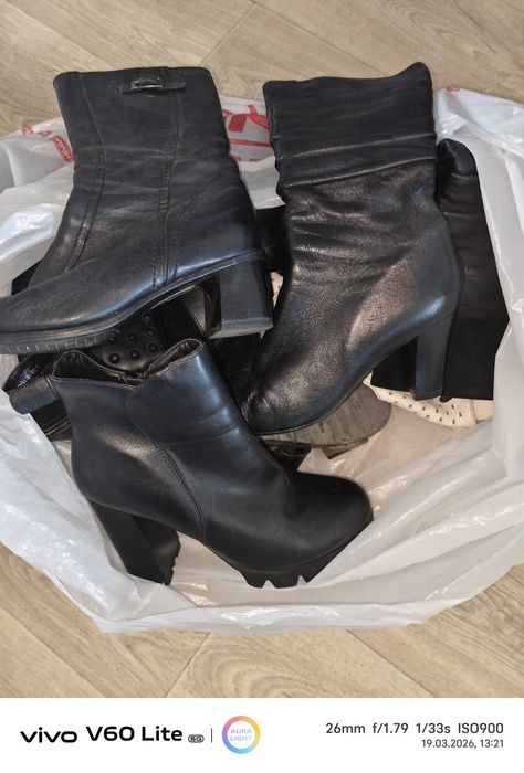 Женская обувь кожа